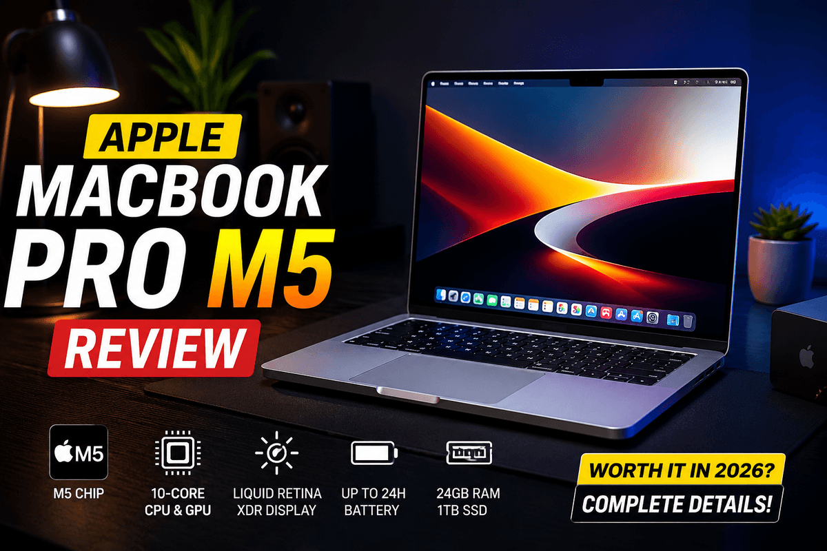 Apple MacBook Pro M5 review thumbnail