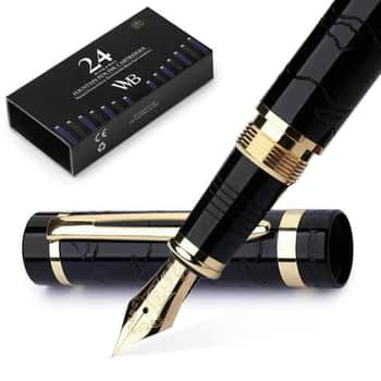Wordsworth & Black Primori Fountain Pen collection colors for writing gift set